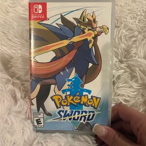 Nintendo Pokémon Sword Game - Blue and Yellow